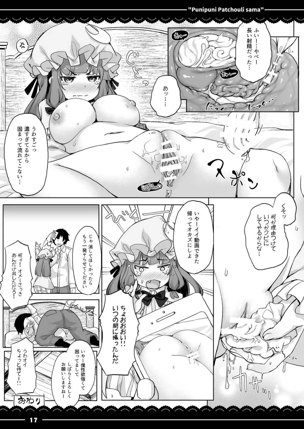 ぷにぷにパチュリー様 Page.18