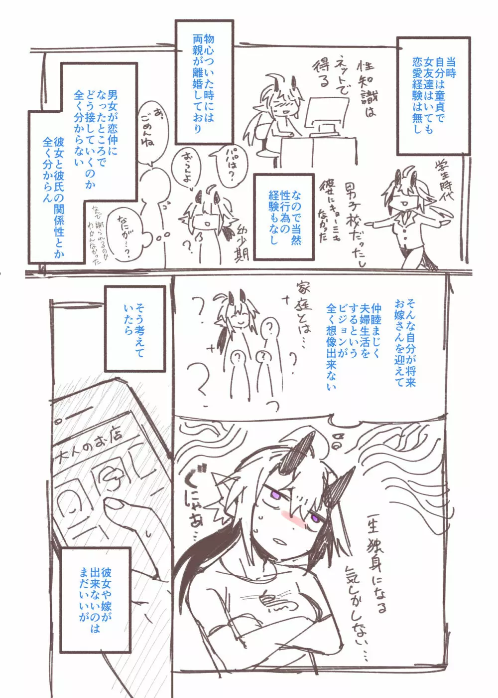 大人のお店レポ漫画 Page.2