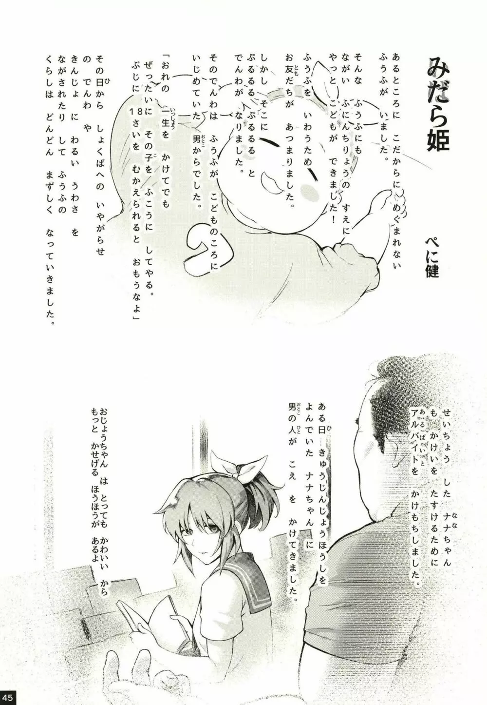安部菜々のメルヘン射精びゅ～♥ Page.45