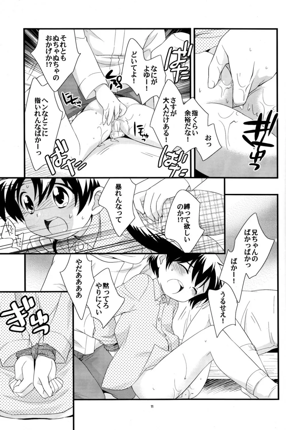 兄ちゃんがきれた!! Page.10