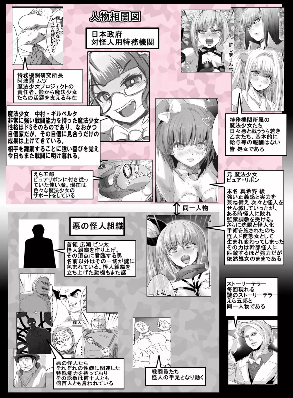 魔法少女VS催眠眼力魔人 Page.3