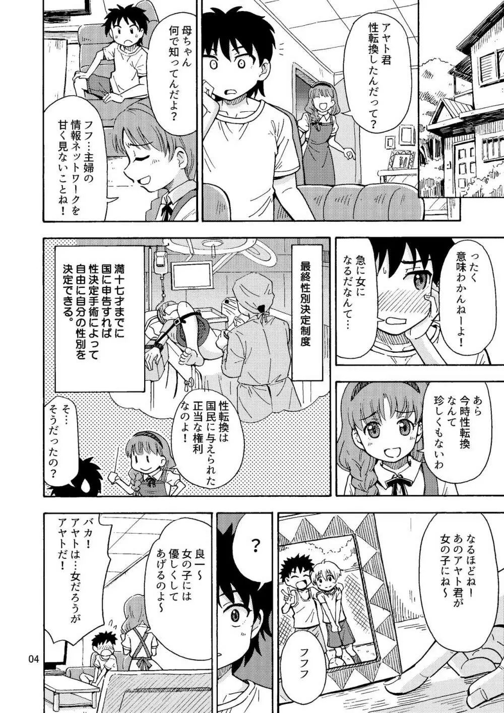 親友♂が女の子になりました Page.5