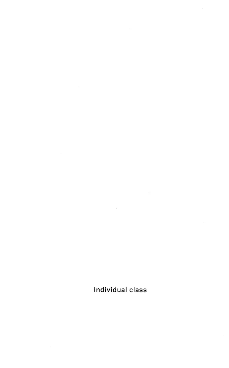 INDIVIDUAL CLASS Page.2
