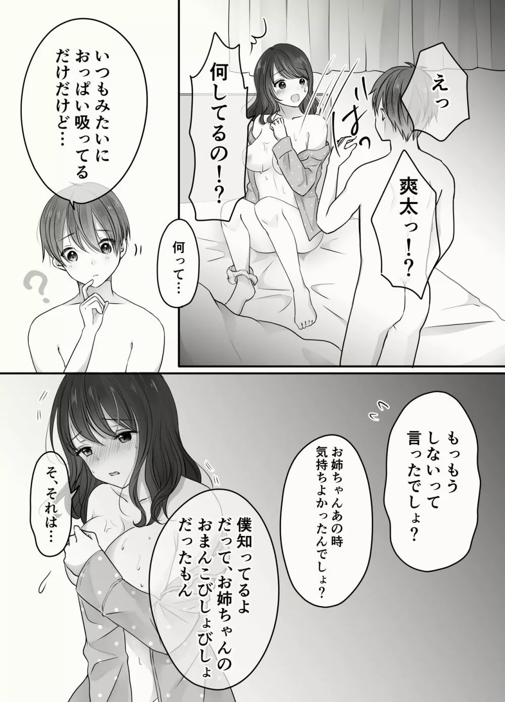 姉と弟のえっちなルーティーン Page.46