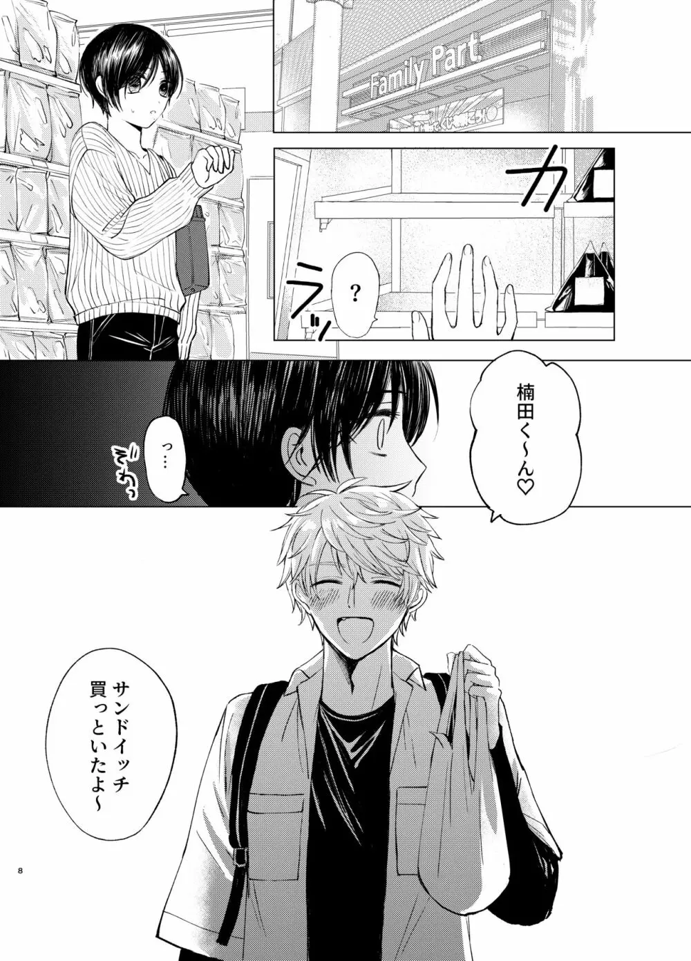 さまよう手 Page.8