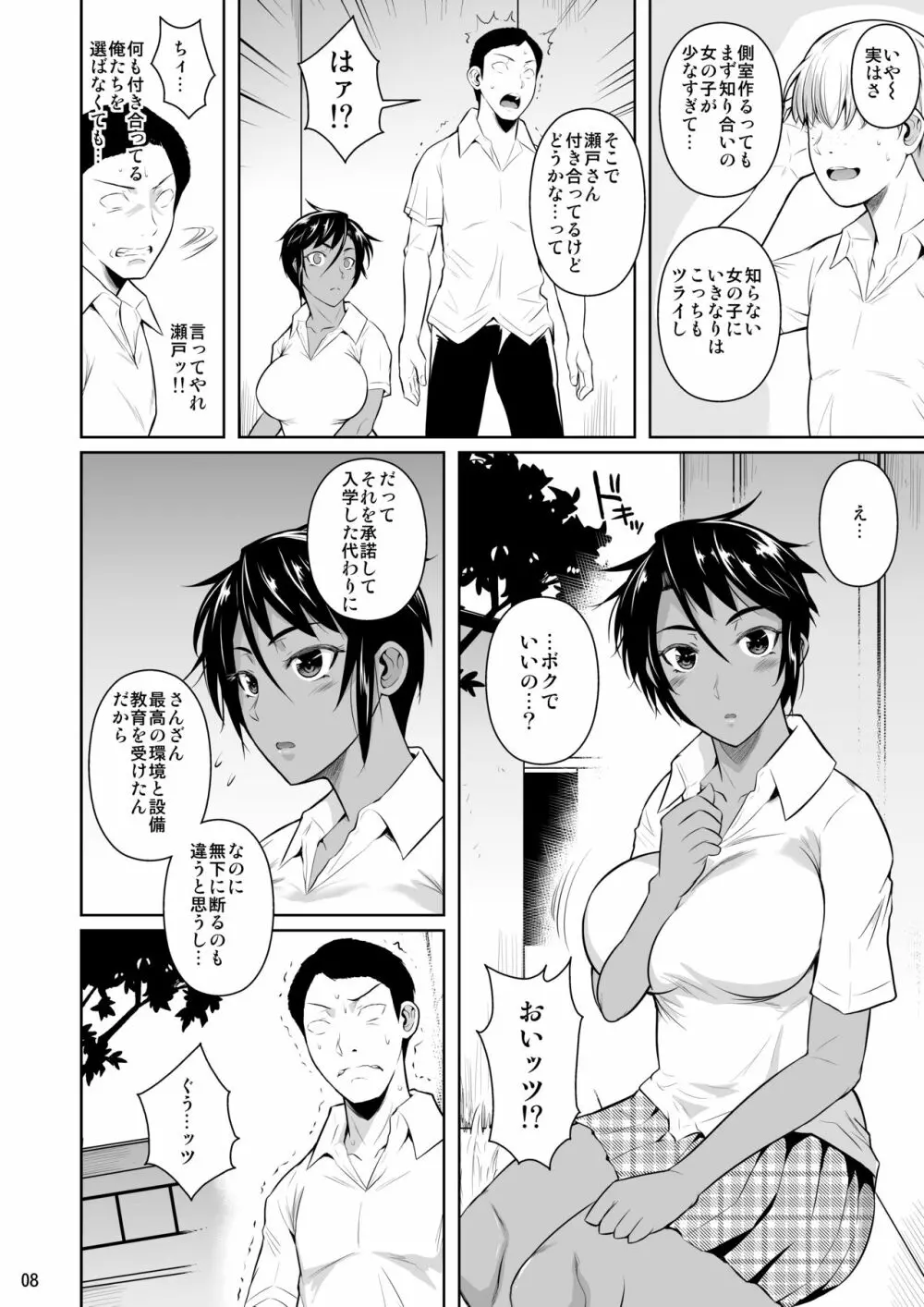 側室×即ハメ学園2 Page.9