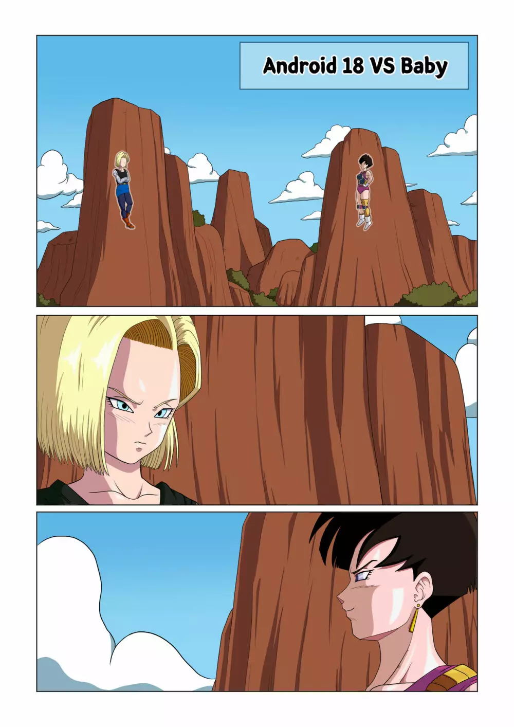 Android 18 vs Baby
