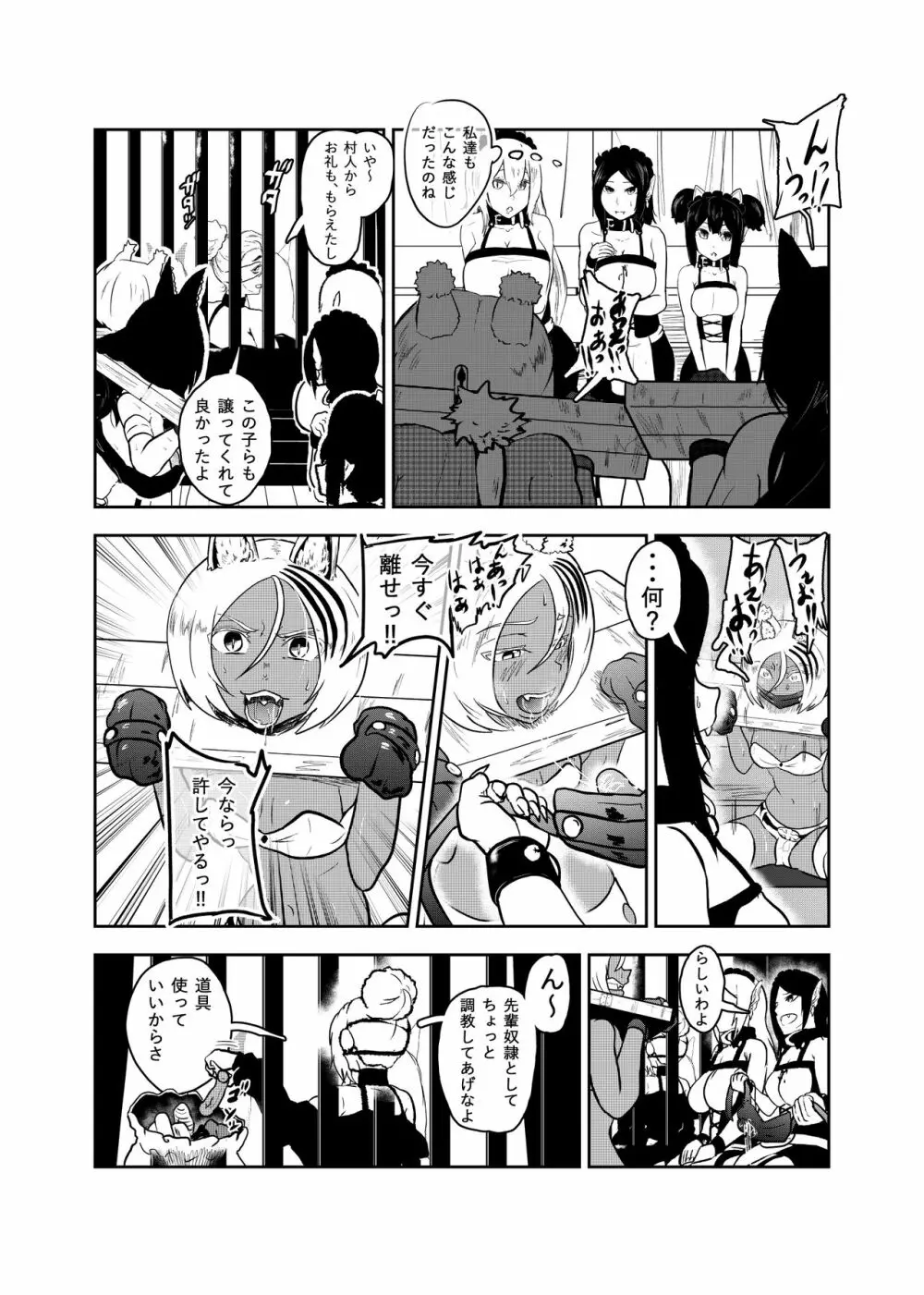 ヴァンパレイド7 ～白猫 黒狼 拘束編～ Page.15