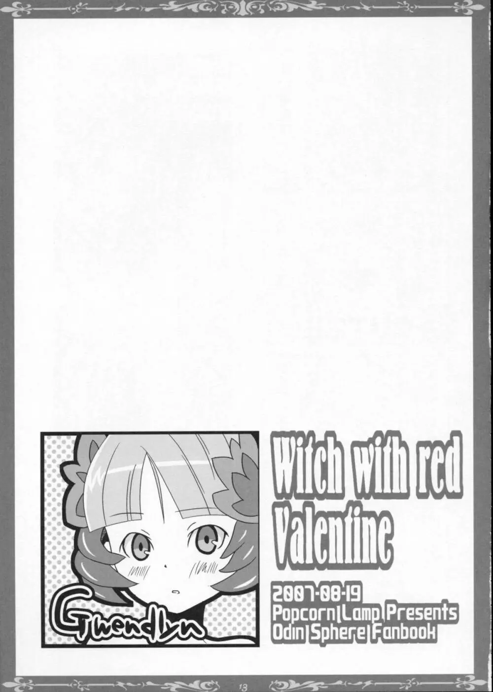 Witch with red Valentine Page.12