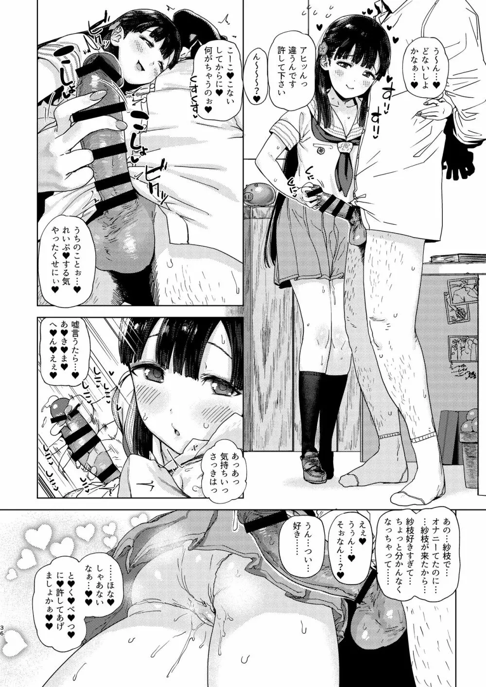 小早川紗枝のちんコキちん Page.36