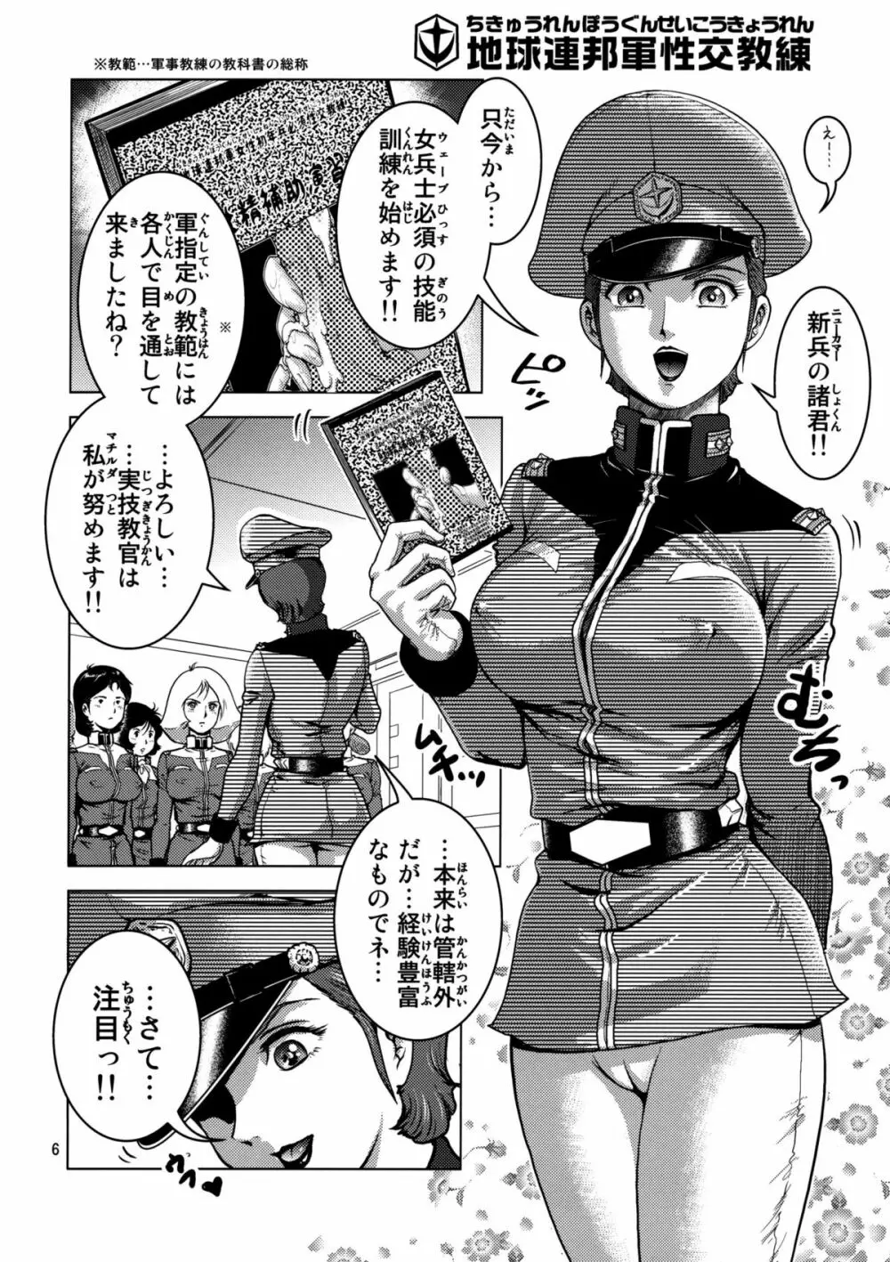 地球連邦軍性交教練 Page.5