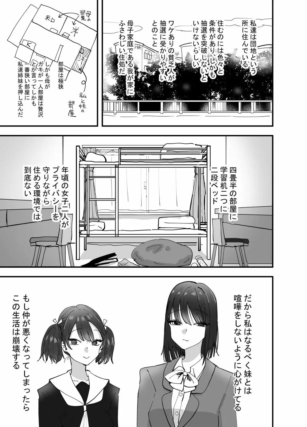 妹が私をオカズにしてオナニーをしていた話 Page.3