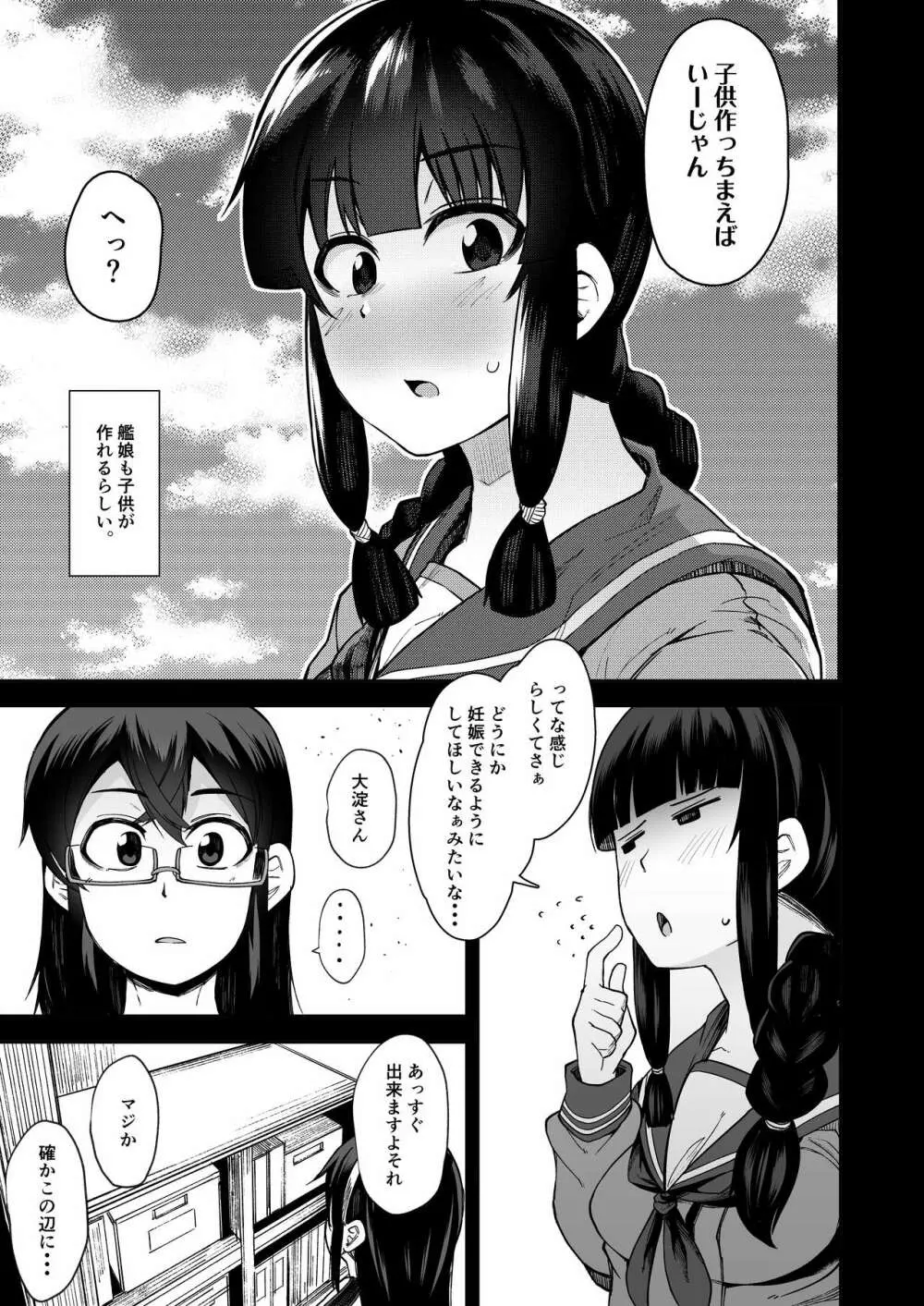 北上さまとガチパコ子作りタイム Page.4