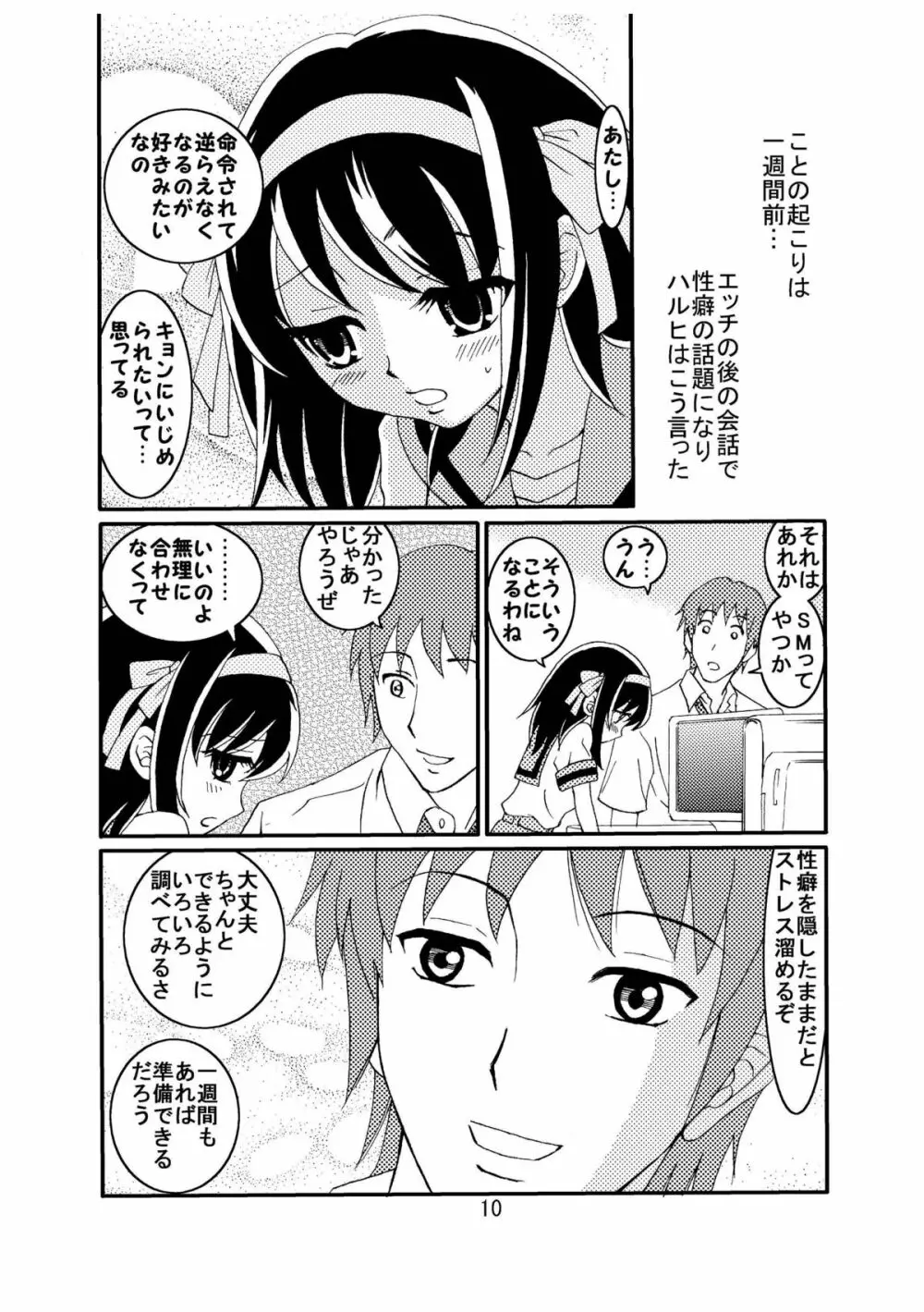 涼宮ハルヒさんの危険な愛体験2 Page.10