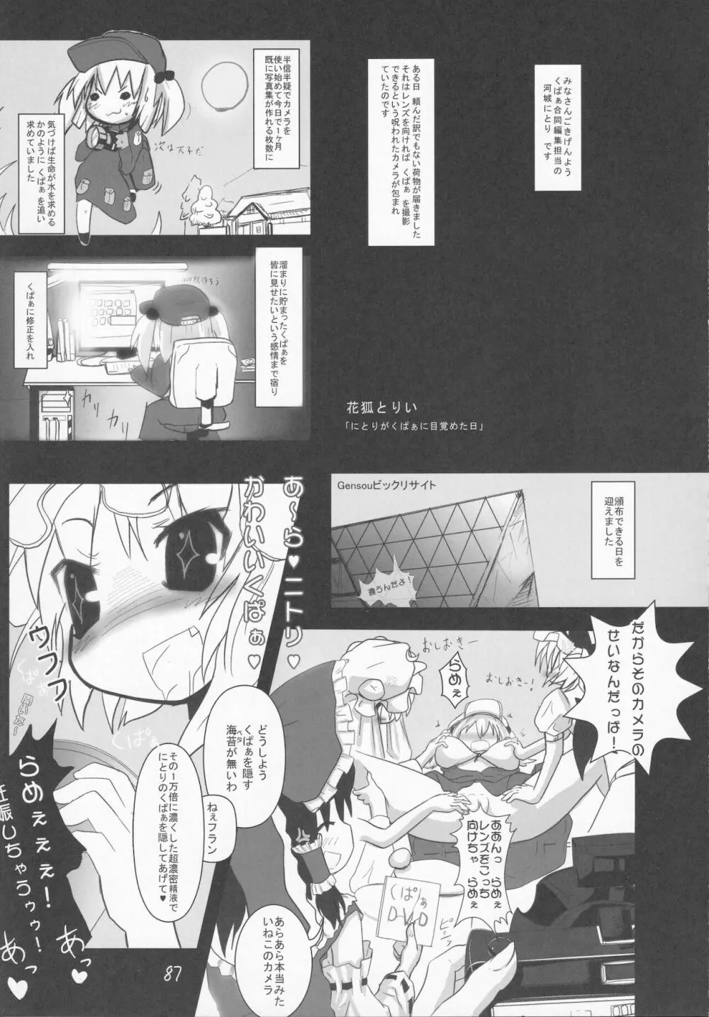 くぱぁ幻想合同 Page.86