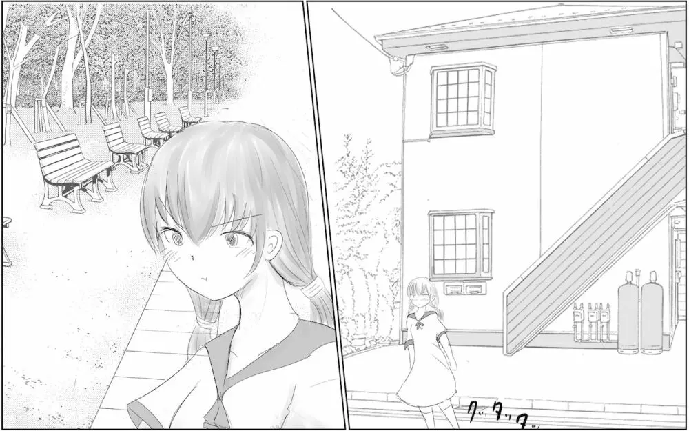 [Pal Maison] Shiori-chan and her gentle (half-hearted) older sister 1&2 Page.47