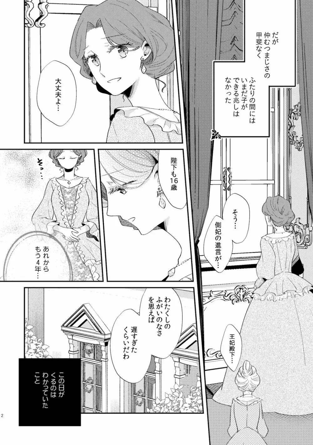 少年王と年上王妃 2 Page.4