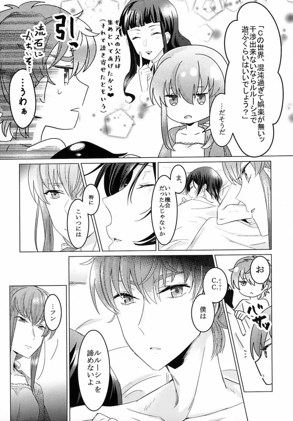 復活後のルルーシュが謎の事故で女の子になっちゃった本 Page.29