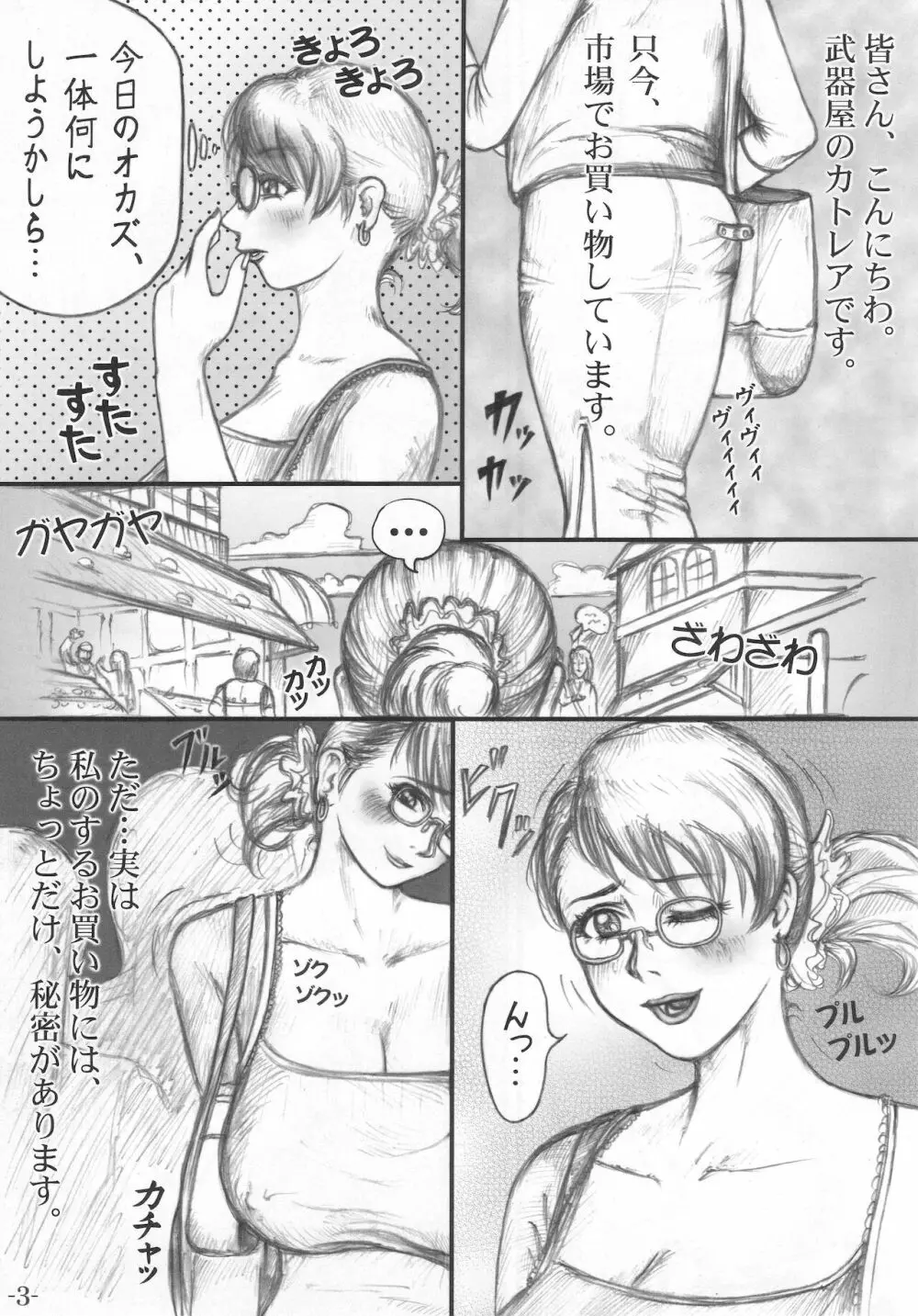 武器屋女将のひみつ日記 Page.4