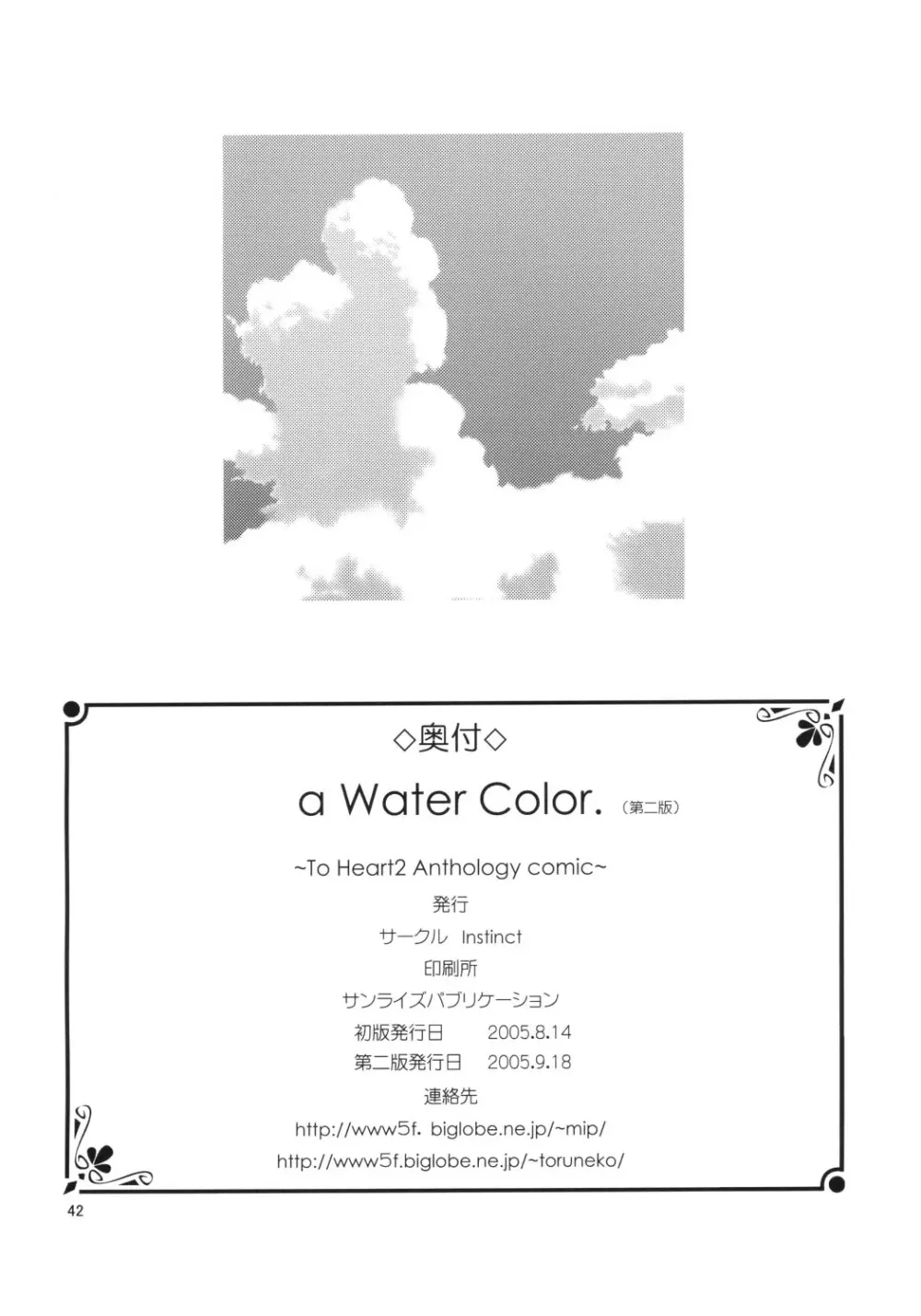 A Water Color Page.41
