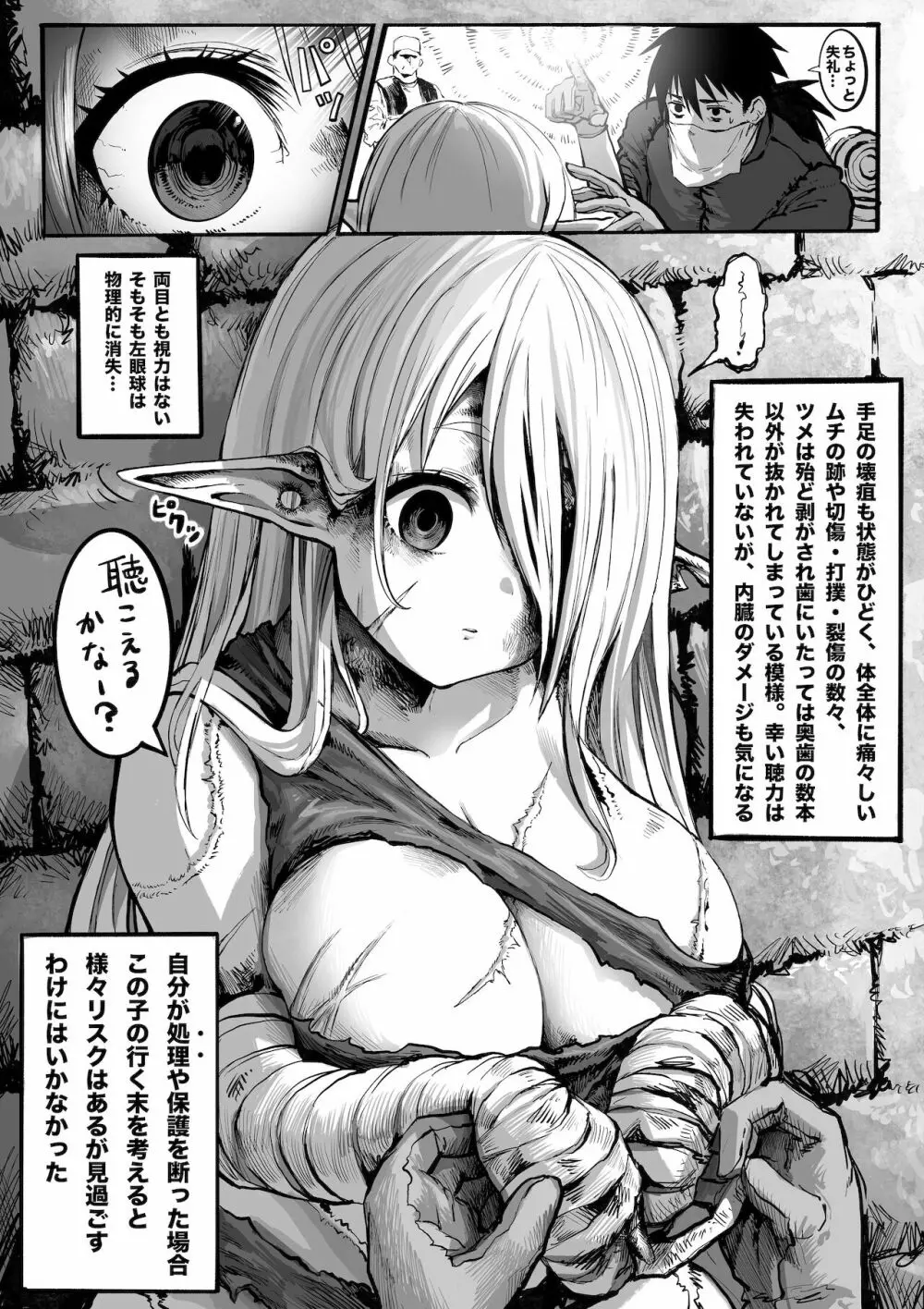 ボロボロのエルフさんを幸せにする薬売りさん Page.6