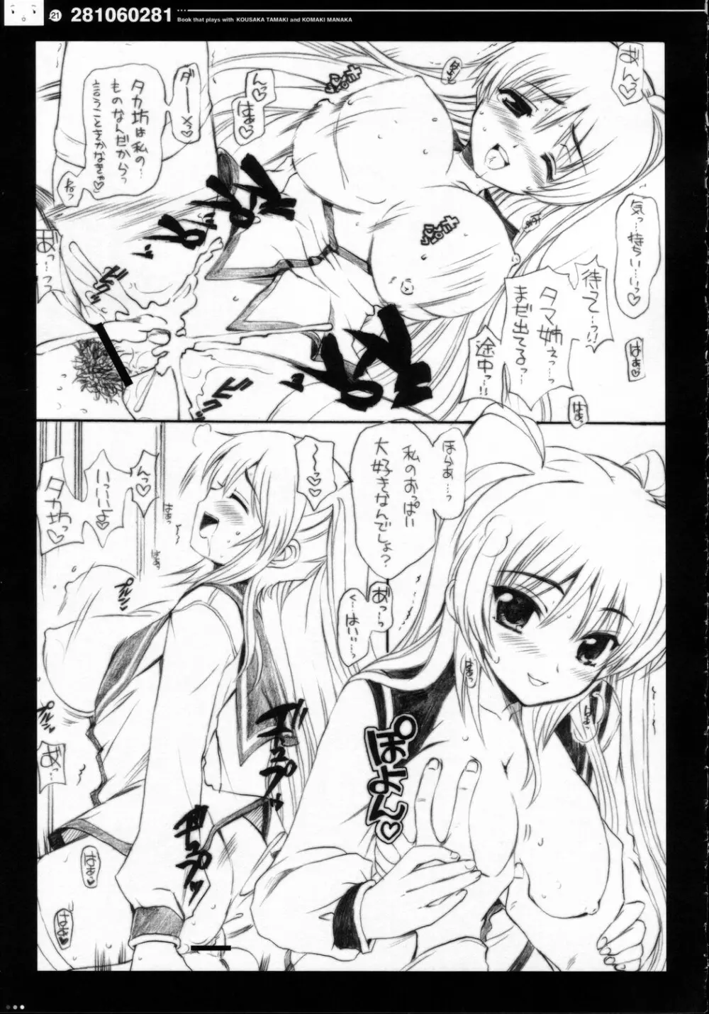 (C69) [QP：flapper (ピメコ, トメ太)] QPchick10a Leaf-SIDE -Re:Re:CHERRY- (トゥハート2) Page.24