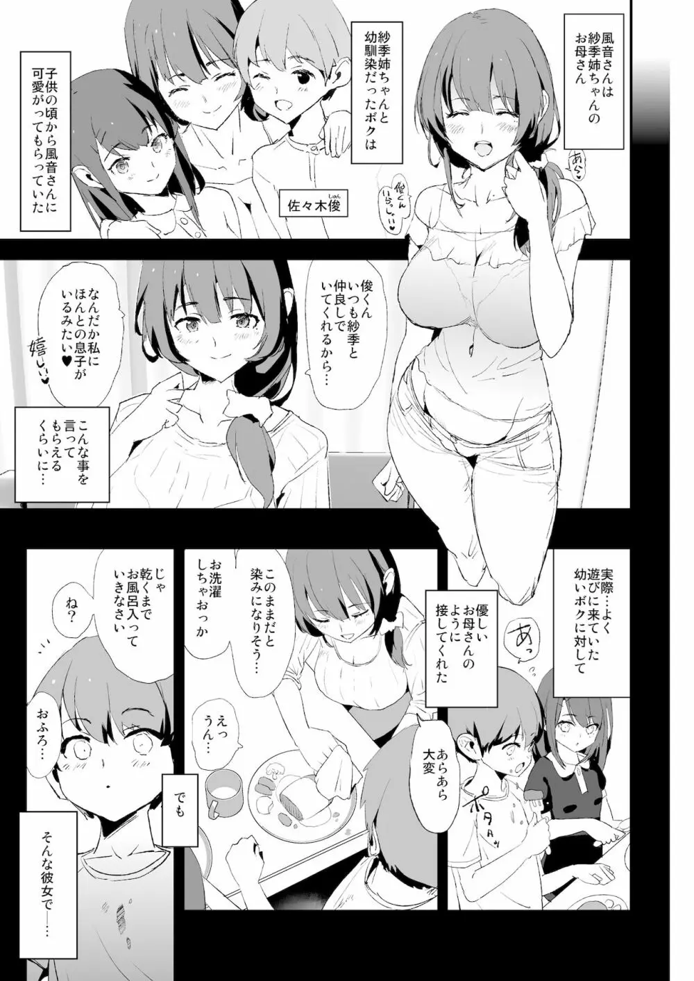 娘の次はママオナホ・オナホ合宿＃2 Page.4