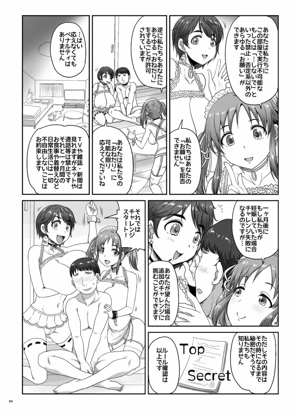 雫と愛梨の1ヶ月同棲チャレンジ!! Page.4