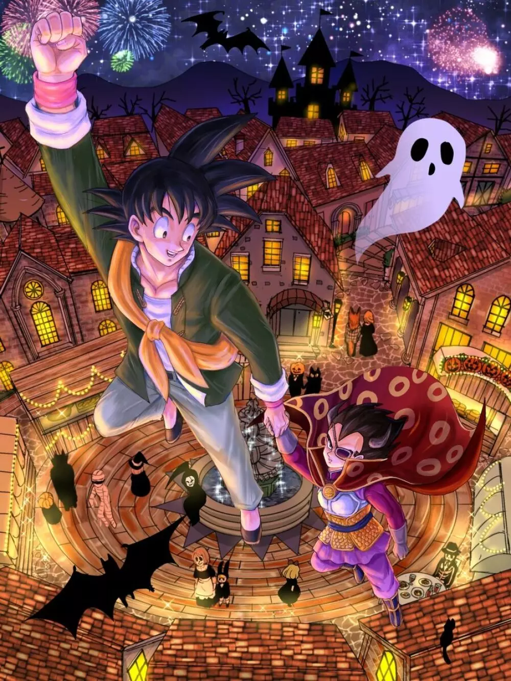 [Ruko] Halloween Affair (Remake/Original) Dragon Ball Page.32