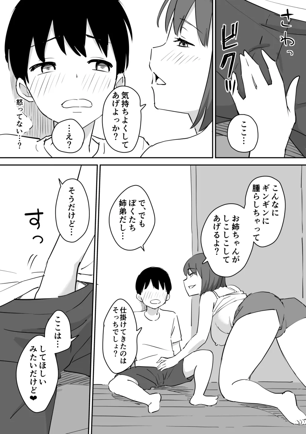 親の再婚で出来た姉があまりに無防備だったので、とりあえず犯してみた。 Page.10