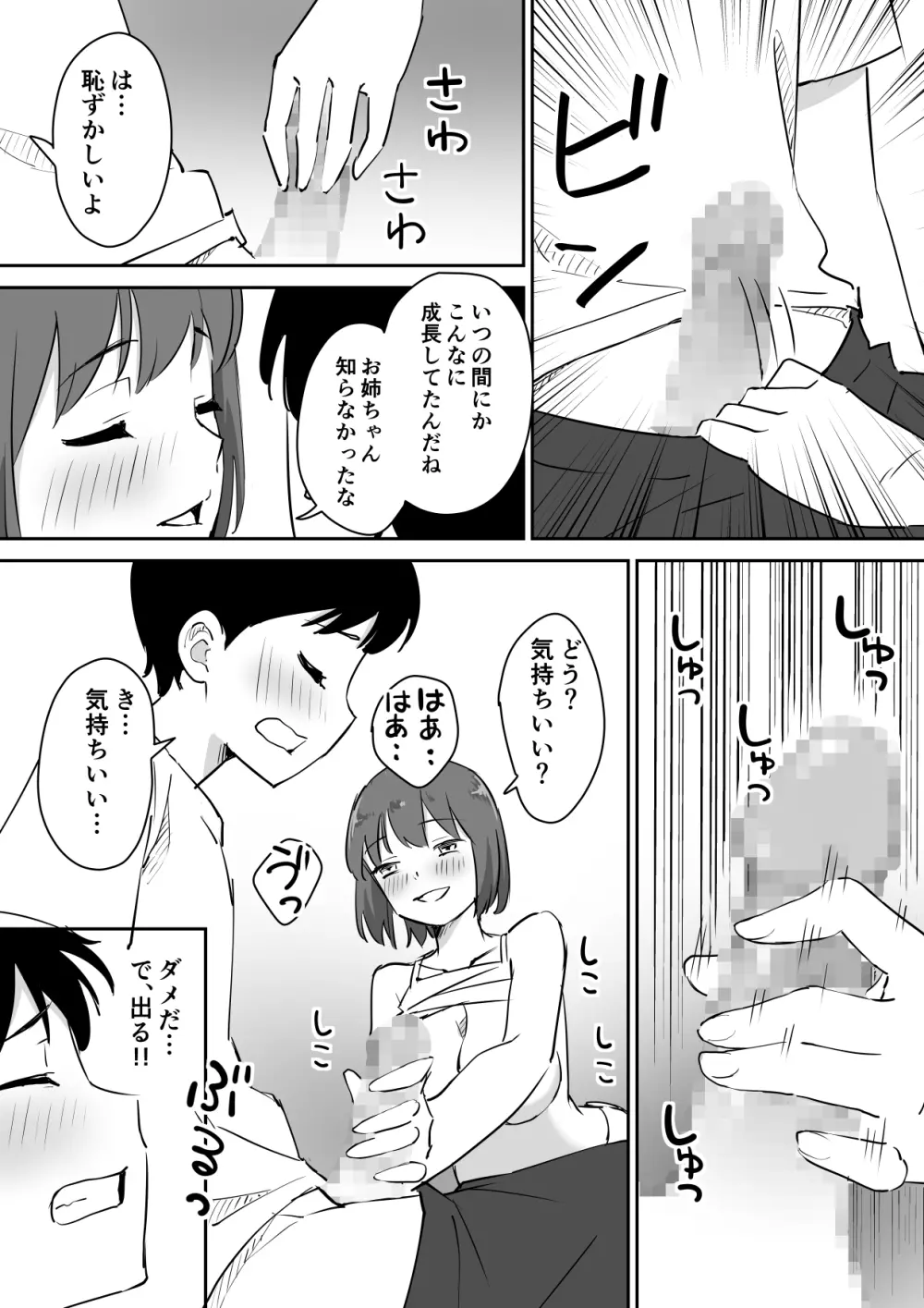 親の再婚で出来た姉があまりに無防備だったので、とりあえず犯してみた。 Page.11