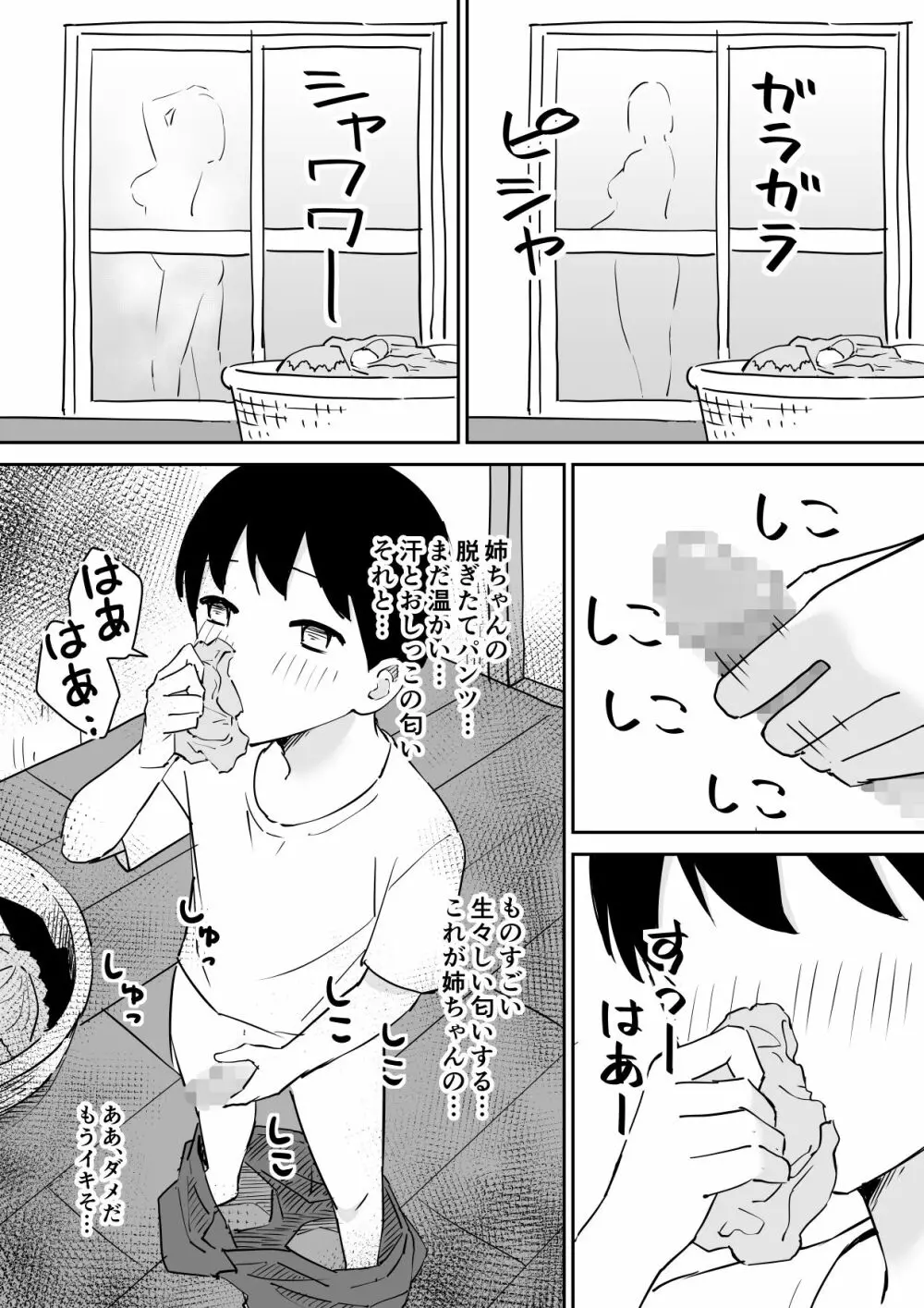 親の再婚で出来た姉があまりに無防備だったので、とりあえず犯してみた。 Page.14