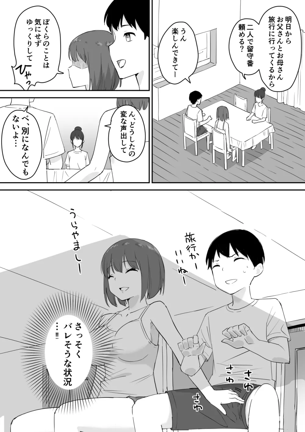 親の再婚で出来た姉があまりに無防備だったので、とりあえず犯してみた。 Page.21