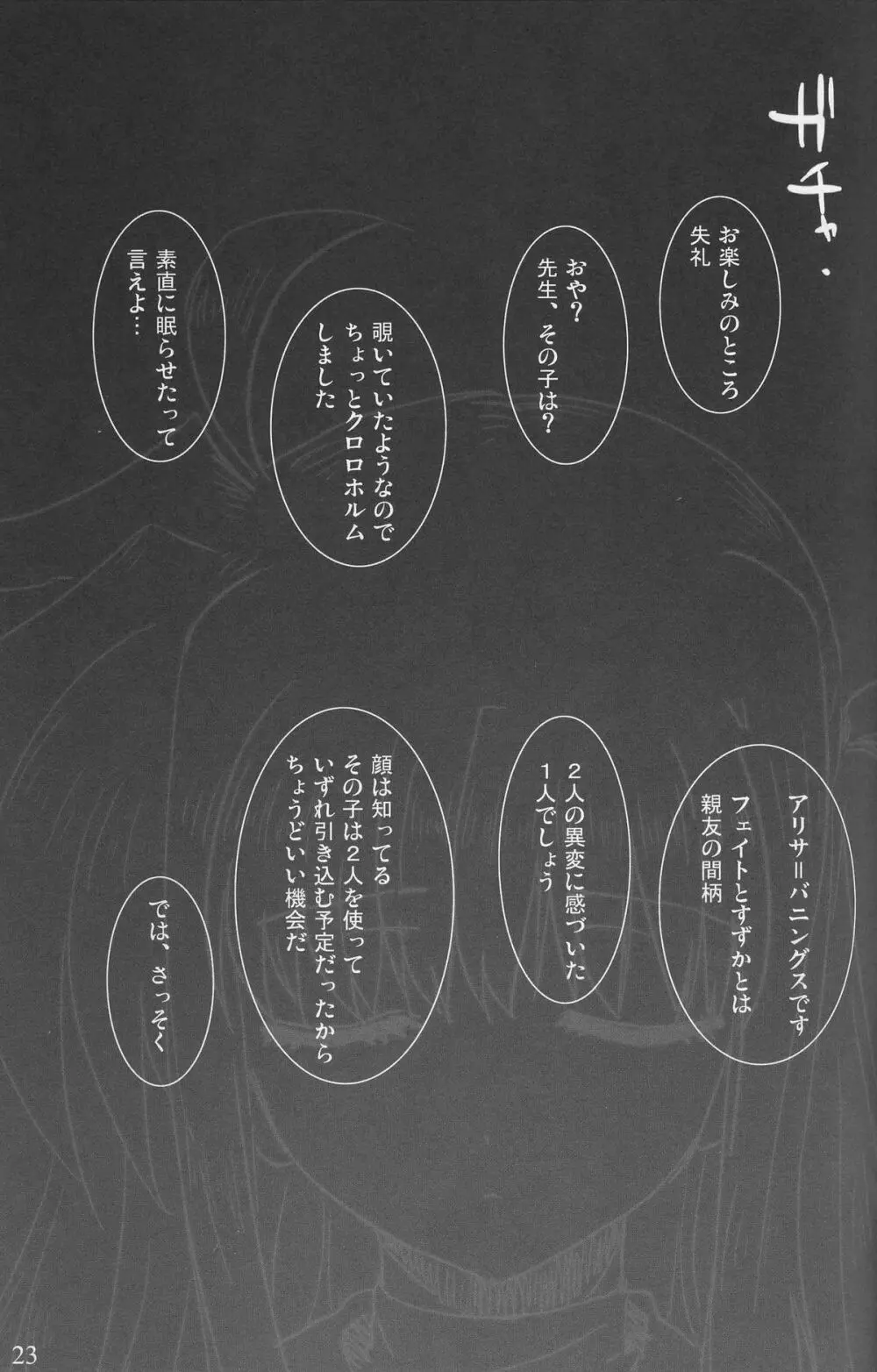 SCHOOL GIRL -フェイト・すずか・アリサ・学園調教本- Page.23