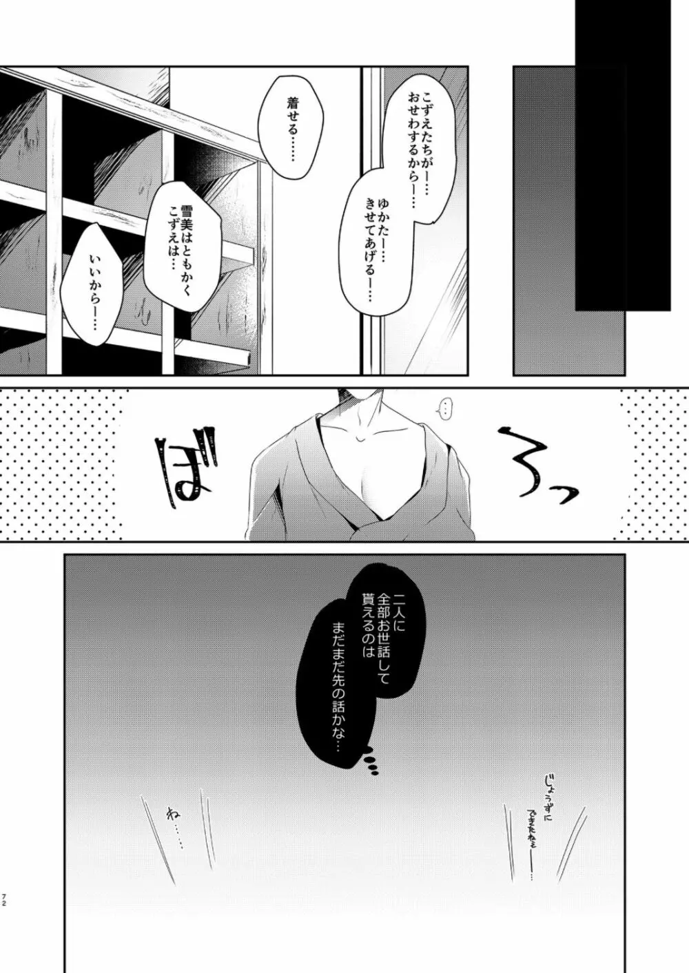 雪美とこずえの総集編 Page.72