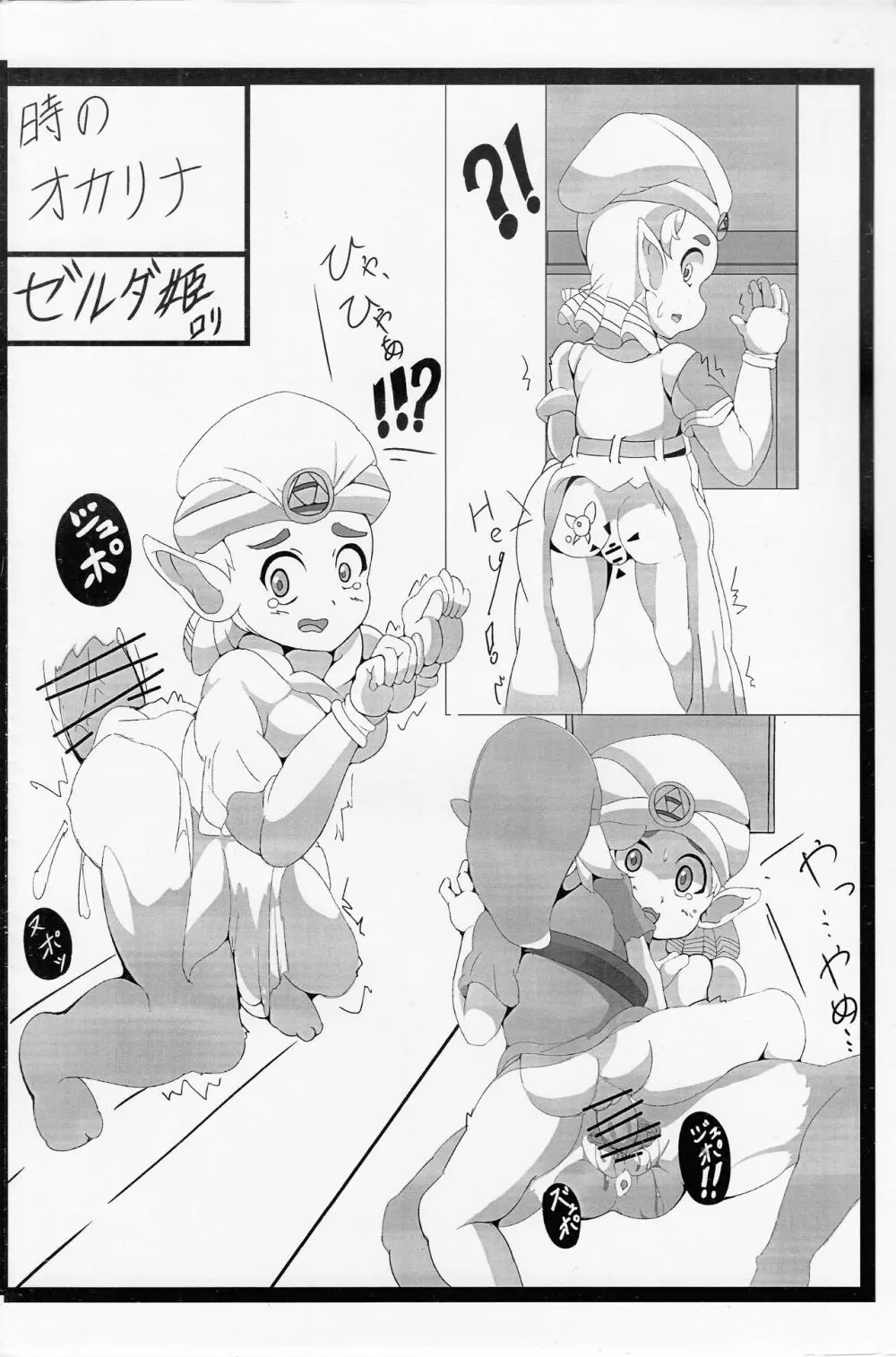 【コピー誌】ゼルダキャライロイロ Page.2