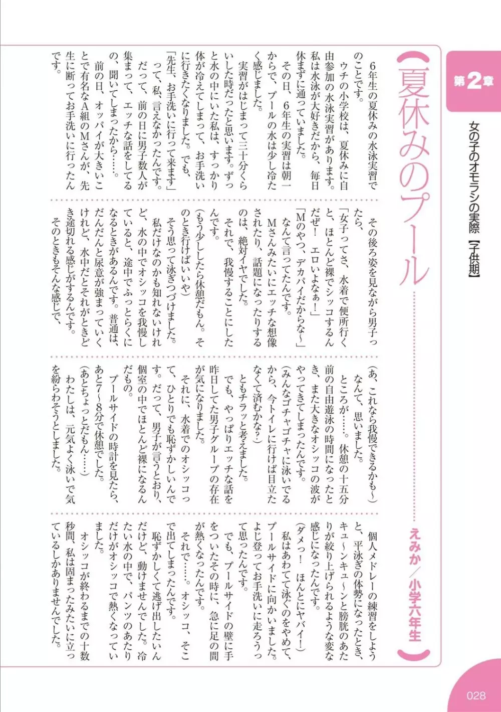総天然色 失禁少女の基礎知識 Page.29