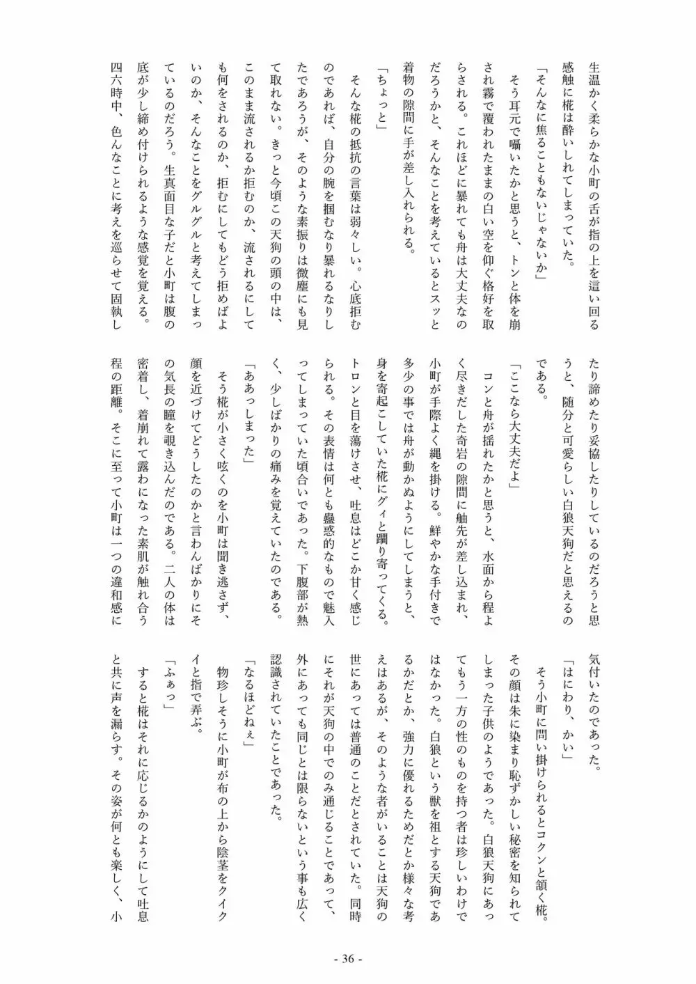 東風谷早苗、バイトがんばります!! Page.37