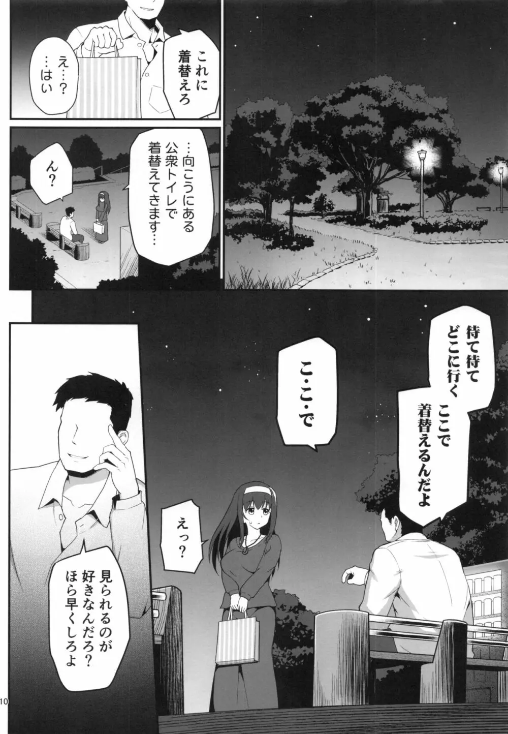 もし鷺沢文香の露出癖がバレたら Page.9