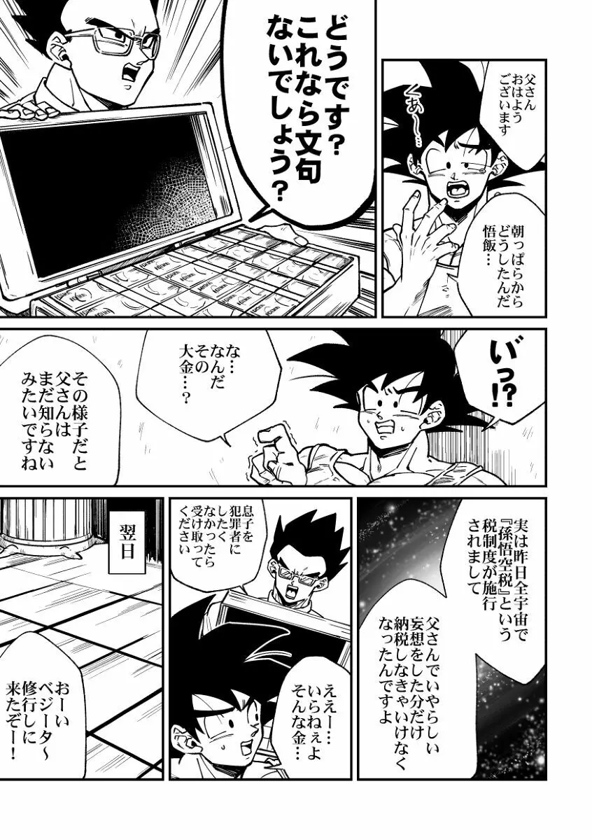Osamemashou Goku zei – Dragon Ball dj Page.4