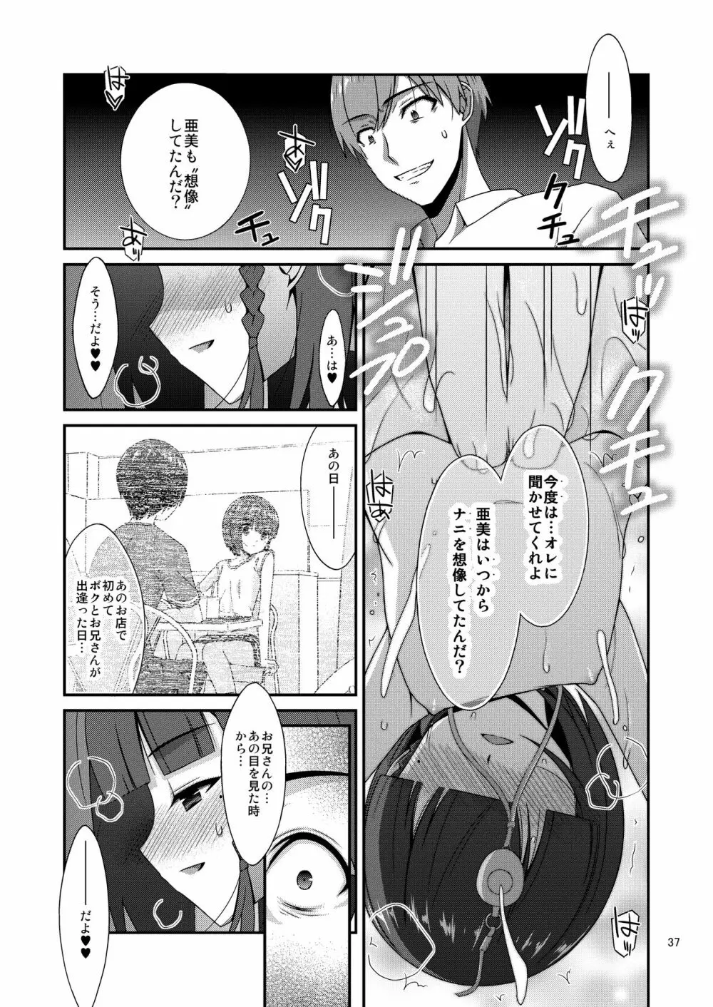 ミセタガリのオンナノコ Page.38