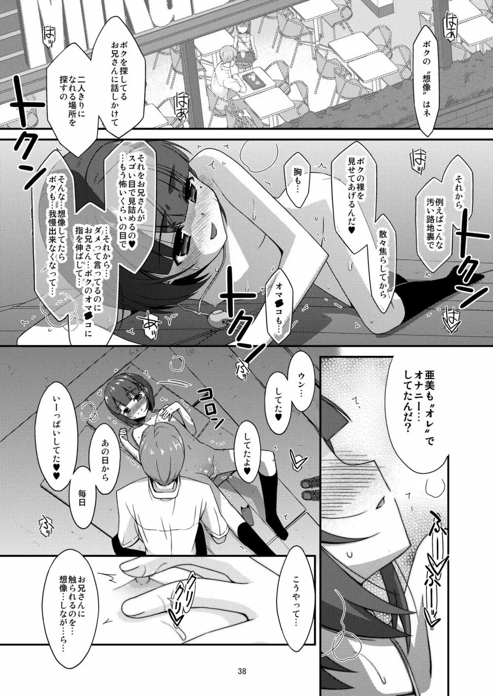 ミセタガリのオンナノコ Page.39