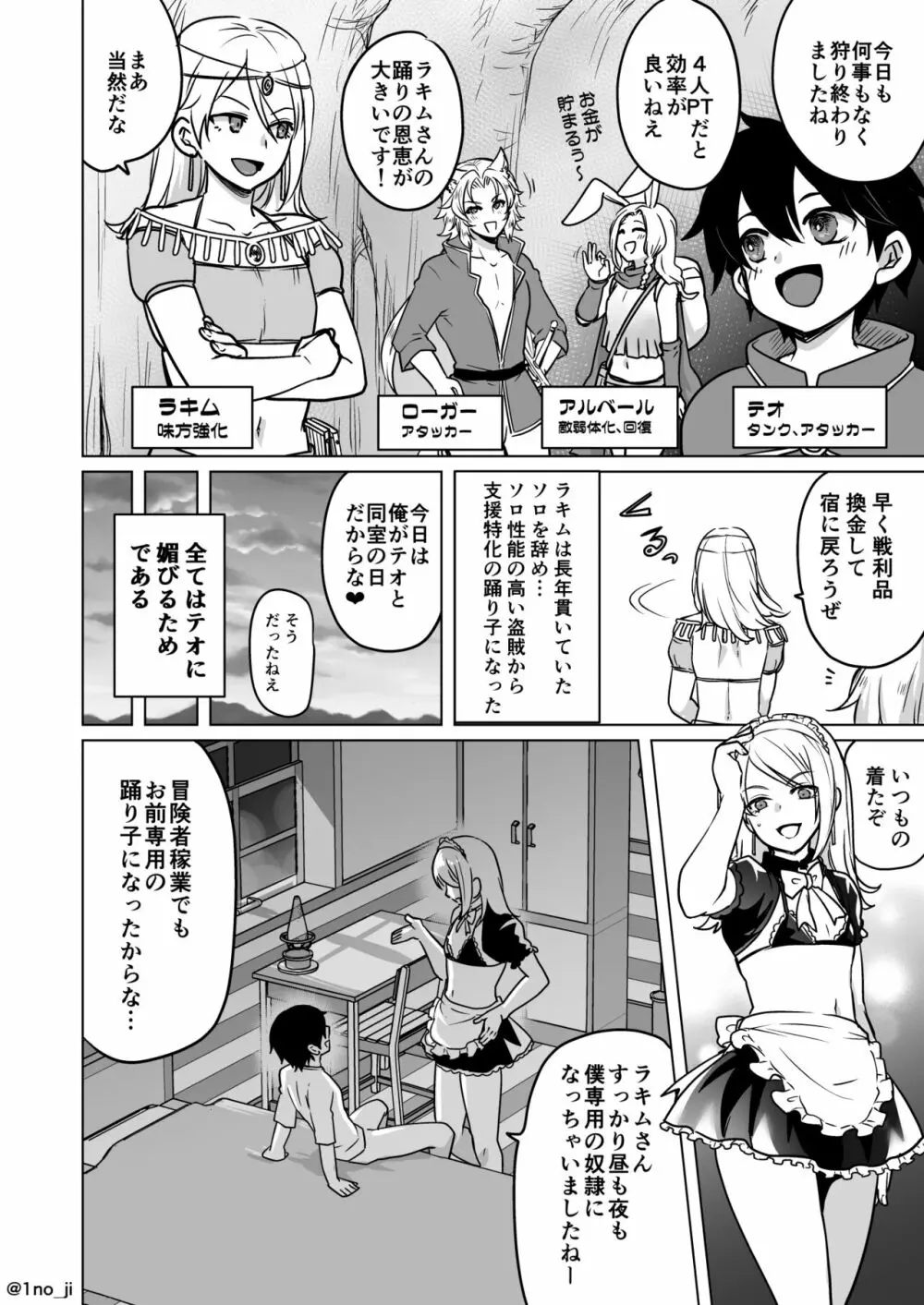 最強ショタと強くて綺麗なお兄さんの漫画3 Page.2