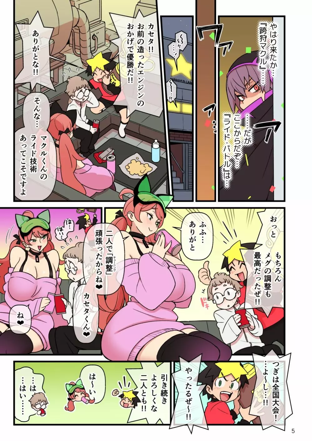 超電動!!ライド・バトル Page.6