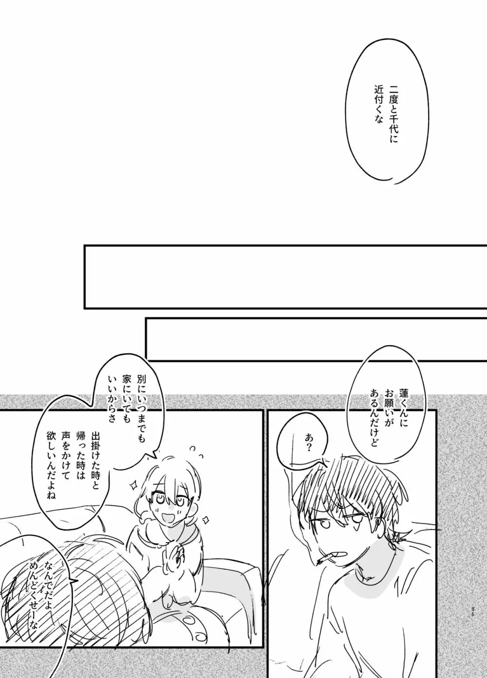 最強ヒモクズ祓い屋蓮くんに抱き潰されるまで Page.85