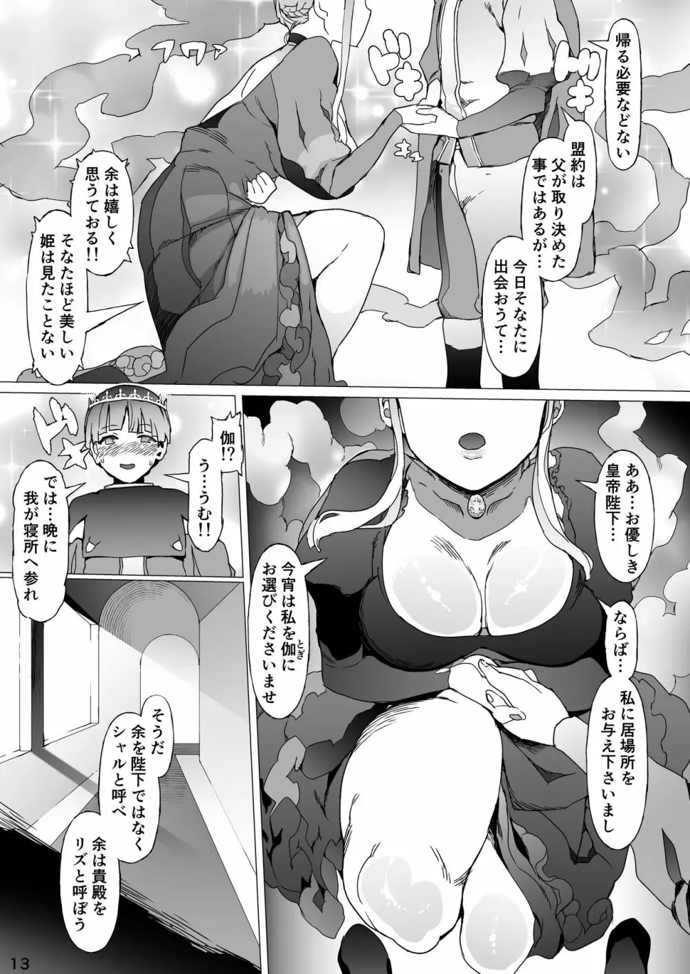 賢帝を歪めた悪姫 Page.14
