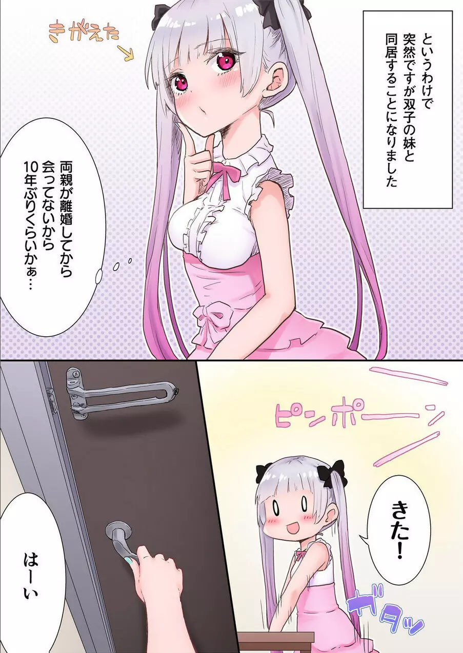 双子姉妹ちゃんの百合生活 1-9 Page.8