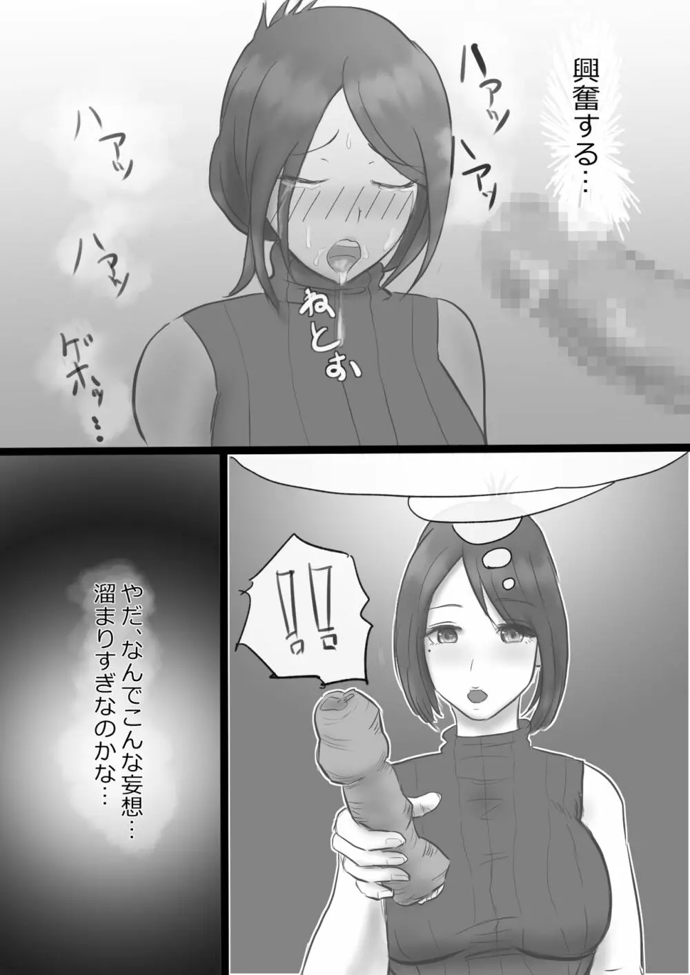 欲求不満妻の過ぎたもうそう Page.10