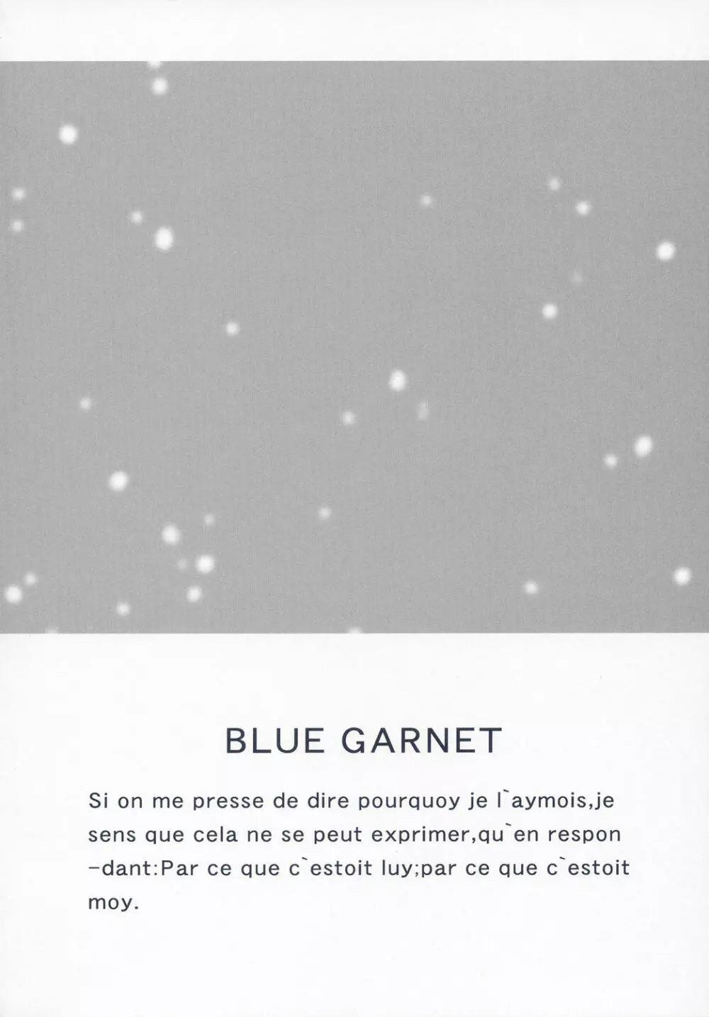 BLUE GARNET XVII Page.3