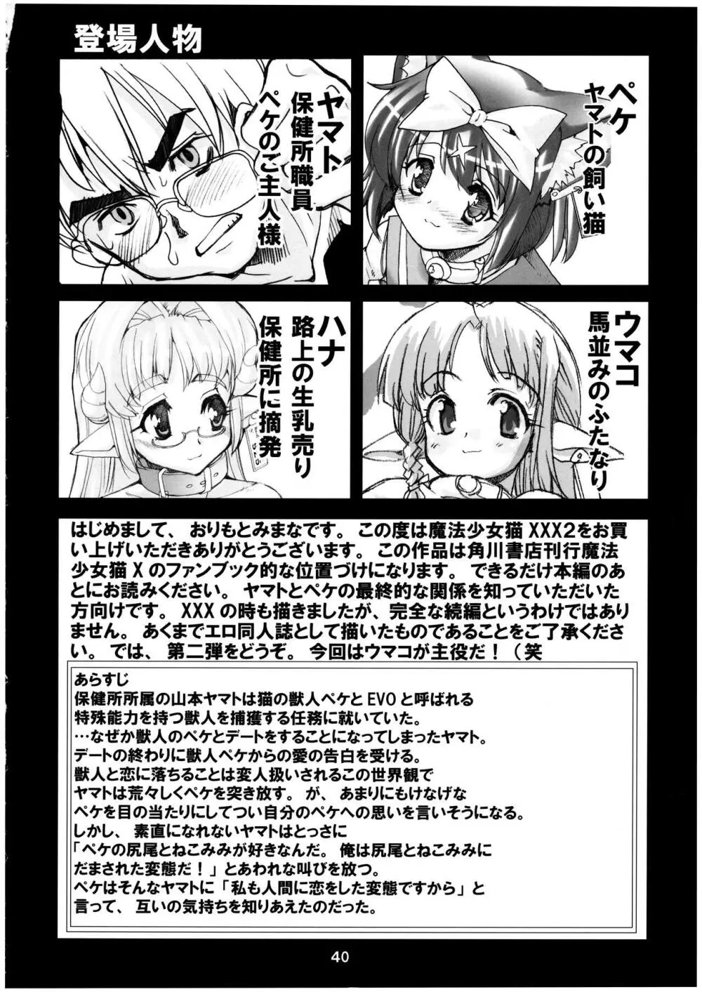 魔法少女猫XXX総集編 Page.40